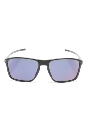 TAG Heuer rectangle-frame sunglasses - Black