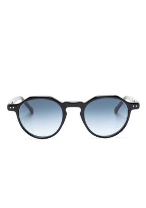 Lesca round-frame sunglasses - Blue