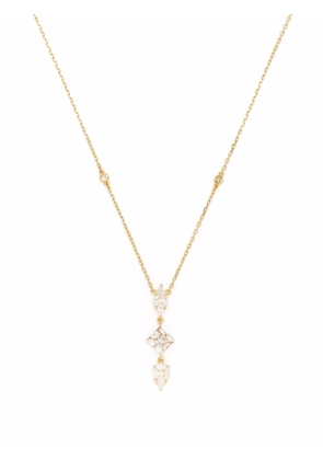 Djula 18kt yellow gold Delicatesse diamond necklace