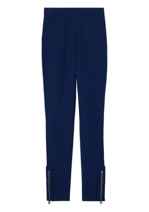 St. John zip-detail skinny trousers - Blue