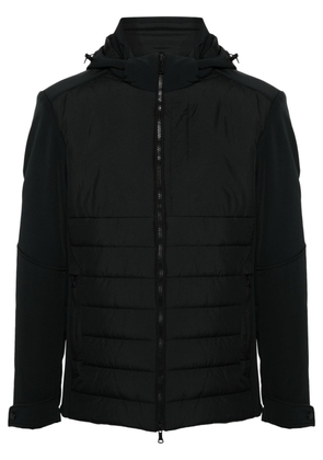 Paul & Shark hooded quilted jacket - Black