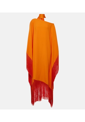 Taller Marmo Tevere scarf-detail crêpe cady kaftan