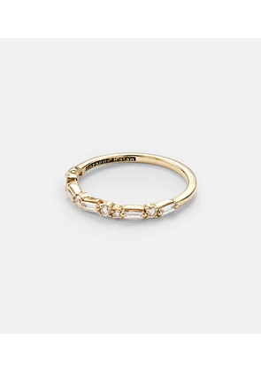 Suzanne Kalan 18kt yellow gold ring with diamonds