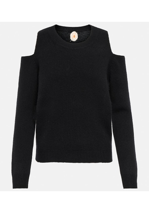 Jardin des Orangers Cutout wool and cashmere sweater