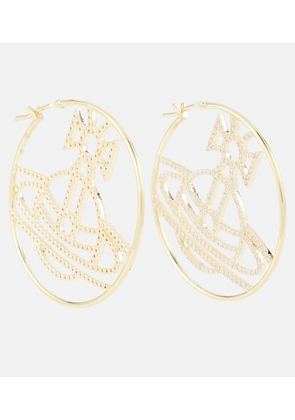 Vivienne Westwood Eloise hoop earrings