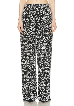 Balenciaga Pyjama Pants in Black & White - Black. Size 36 (also in ).