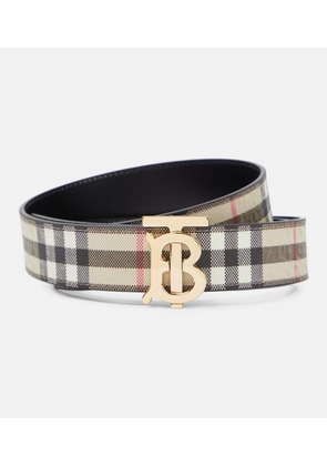 Burberry TB Vintage Check belt