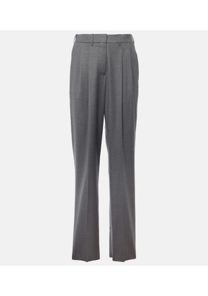 Stella McCartney Wool flannel straight pants