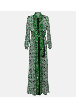 Diane von Furstenberg Joshua printed maxi dress