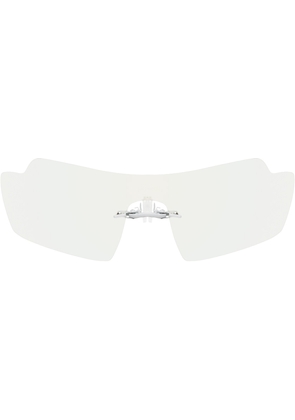 Coperni White Clip On Sunglasses