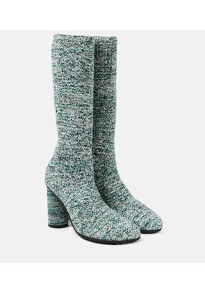 Bottega Veneta Atomic knitted knee-high sock boots