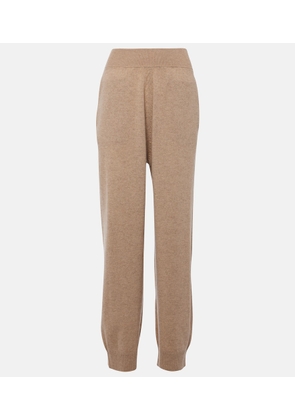 Stella McCartney High-rise cashmere and wool sweatpants