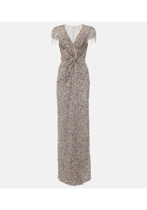 Jenny Packham Bunny Blooms embellished gown