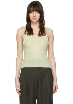 Maiden Name SSENSE Exclusive Green Félice Camisole