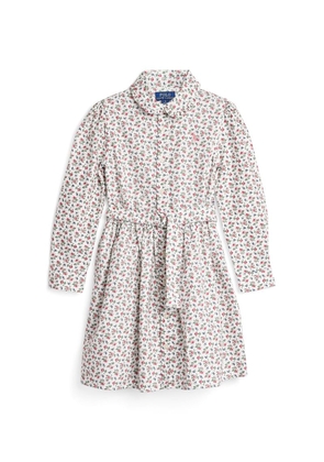 Ralph Lauren Kids Cotton Floral Dress And Bloomers Set (3-24 Months)