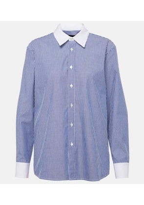 Nili Lotan Raphael striped cotton shirt