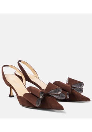 Mach & Mach Le Cadeau 65 suede pumps