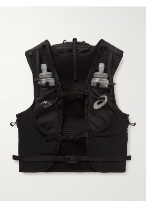 Asics - Fujitrail Logo-Print Shell Hydration Vest, 15L - Men - Black - S