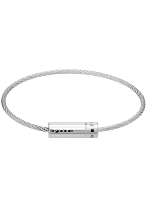 Le Gramme Silver Cable 'Le 7g' Bracelet
