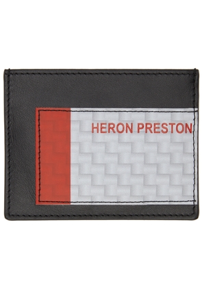 Heron Preston Black Tape Card Holder