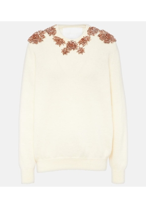 Costarellos Crystal-embellished sweater
