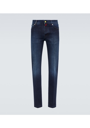 Kiton Mid-rise skinny jeans