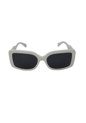 Michael Kors Dark Gray Solid Rectangular Ladies Sunglasses MK2165 310087 56