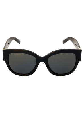 Saint Laurent Grey Round Ladies Sunglasses SL M95/F 005 56