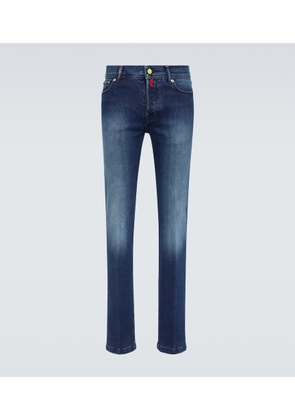 Kiton Mid-rise skinny jeans