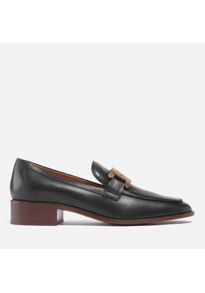Tod's Women's Leather Heeled Loafers - UK 4