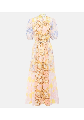 Zimmermann Pop floral cotton maxi dress