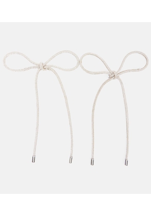 Jennifer Behr Ava set of 2 bow-detail bobby pins