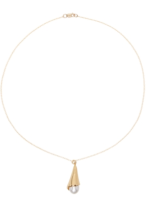 Sophie Buhai Gold Pearl Drop Pendant Necklace