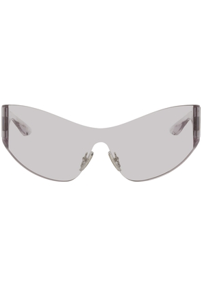 Balenciaga SSENSE Exclusive Transparent Shield Sunglasses