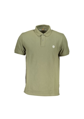 Timberland Green Cotton Polo Shirt - S
