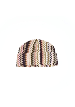 Missoni Geometric Fantasy Multicolor Wool-Blend Hat - Unisex