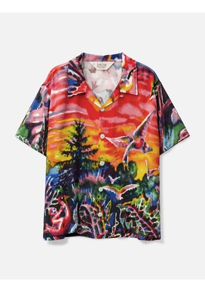 Forgotten Forest Short Sleeve Button Up Shirt