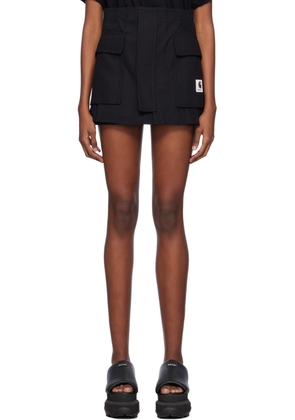sacai Black Carhartt WIP Edition Shorts