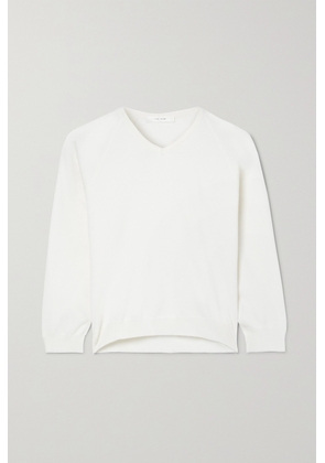 The Row - Corin Silk-blend Sweater - White - x small,small,medium,large