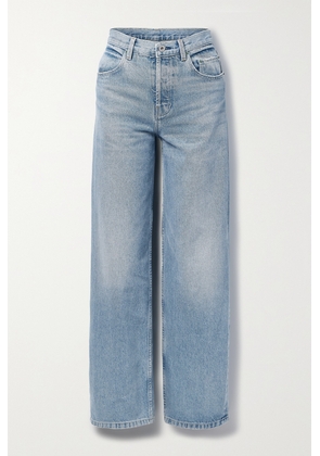 Interior - The Remy High-rise Straight-leg Jeans - Blue - 24,25,26,27,28,29,30,31,32