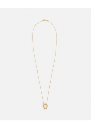 Aliita 9K Gold Horseshoe Brillante Necklace