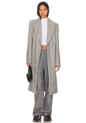 Lovers and Friends x Rachel Adeline Coat in Grey. Size L, XS.