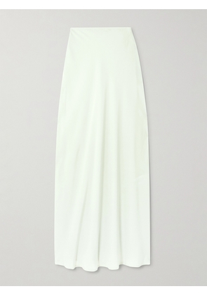 Faithfull - Biarritz Silk Crepe De Chine Maxi Skirt - Blue - x small,small,medium,large,x large,xx large