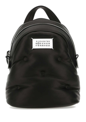 Maison Margiela Black Nappa Leather Mini Glam Slam Backpack