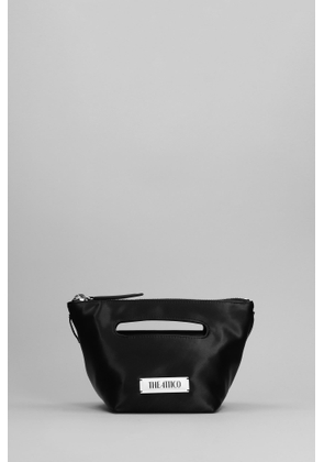 The Attico Via Dei Giardini 15 Shoulder Bag In Black Acetate
