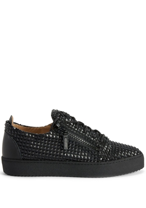 Giuseppe Zanotti The New Manhattan stud-embellished sneakers - Black