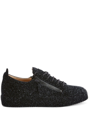Giuseppe Zanotti The Unfinished low-top sneakers - Black