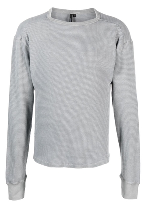 ENTIRE STUDIOS fingerless organic-cotton jumper - Grey