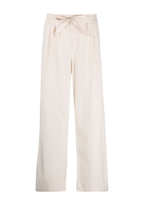TEKLA x Birkenstock pinstripe pyjama pants - Neutrals