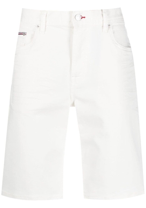 Tommy Hilfiger straight-leg cotton shorts - White
